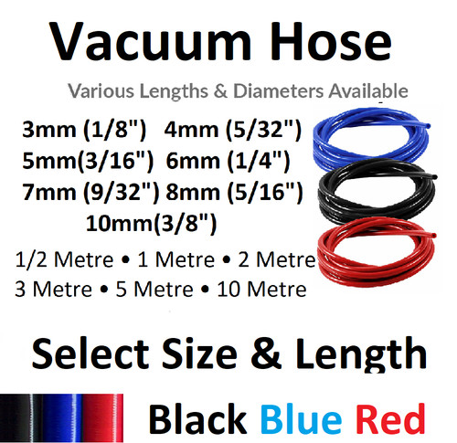 Silicone vacuum hoses - hoses, rubber