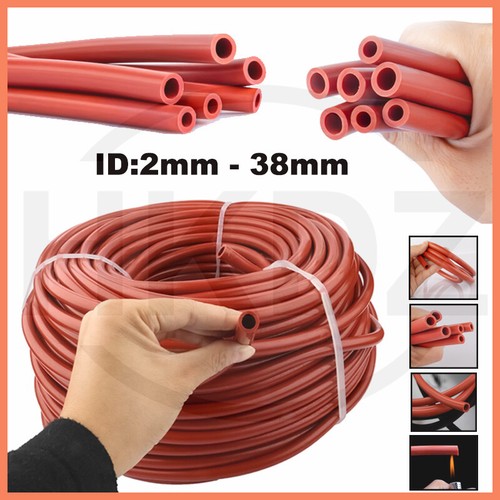Red silicone vacuum - red, hose